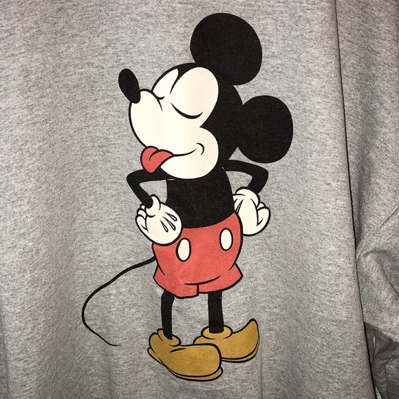 Disney Mickey Mouse Crewneck Sweatshirt Size 2XL - Picture 2 of 5